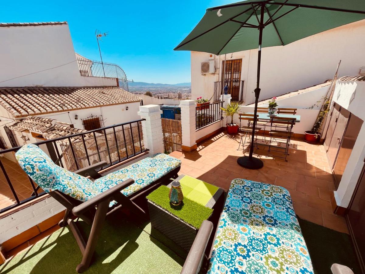 Casa Lucia Albaicin Con Terraza Apartment Granada Exterior photo